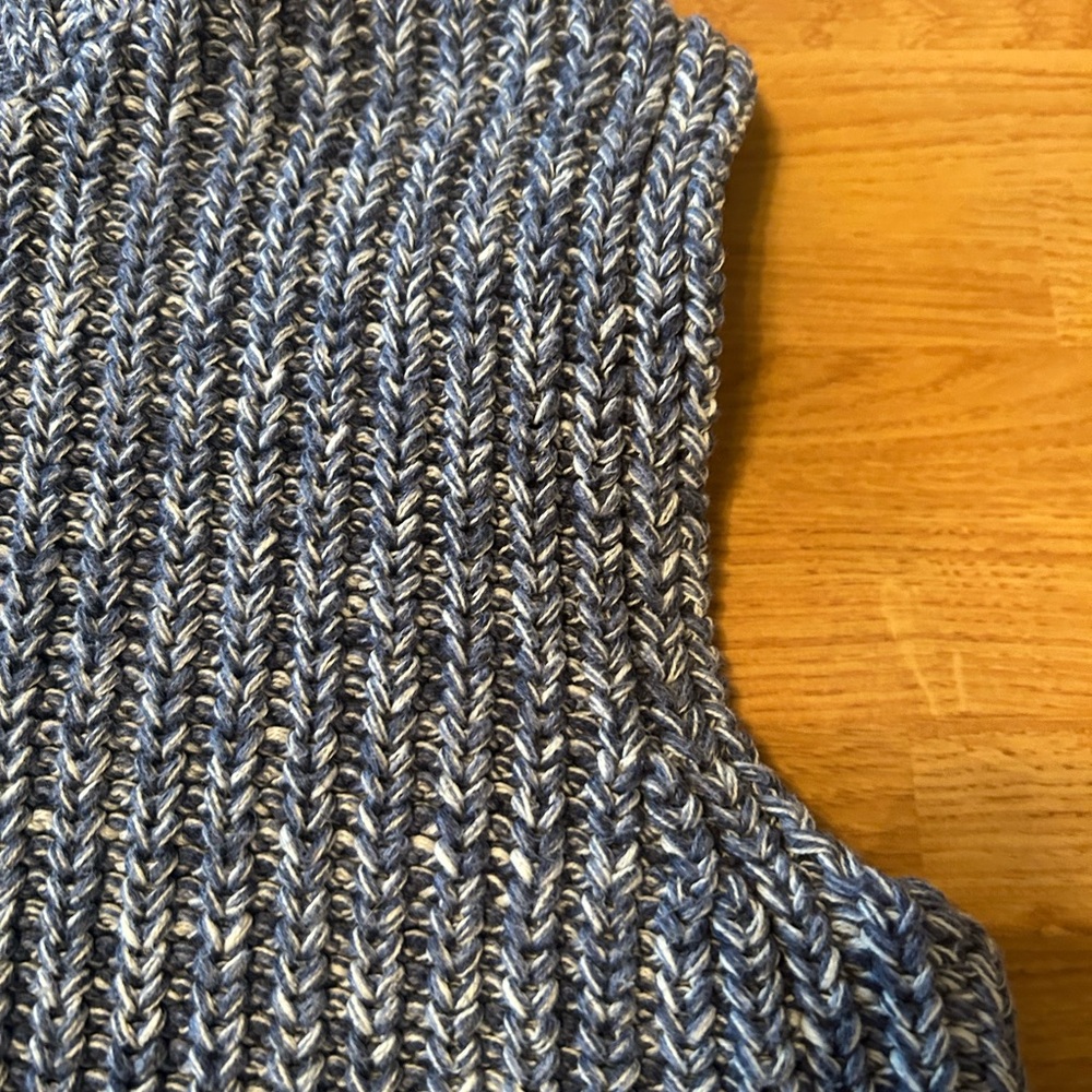 Vintage Talbots Gray Cowl Turtleneck Sweater - Picture 5 of 10